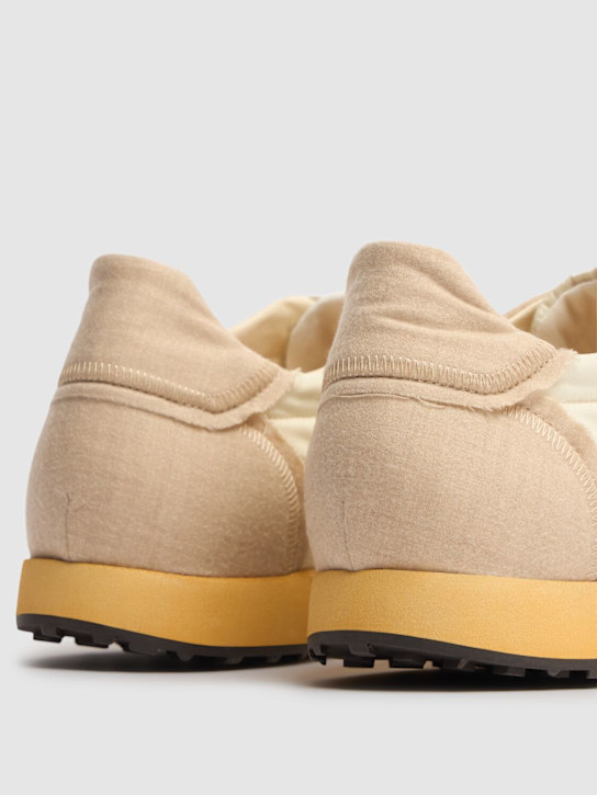 The Row: Sneakers basse Mica in misto lana
