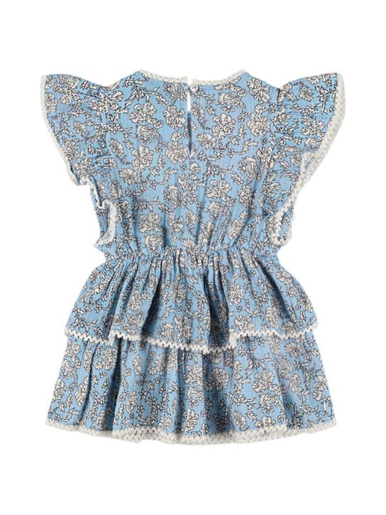 The New Society: Cotton muslin dress