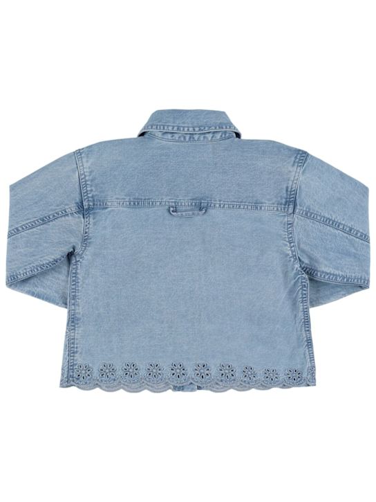 The New Society: Cotton denim jacket
