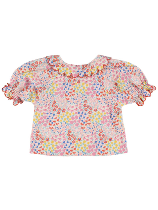 The New Society: Printed cotton top
