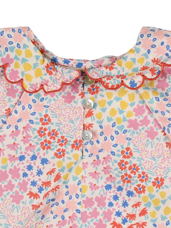 The New Society - Printed cotton top