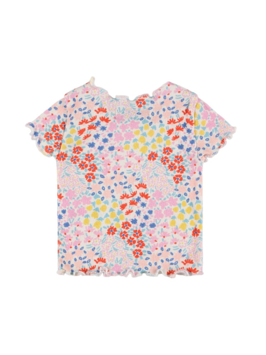 The New Society: Printed cotton jersey t-shirt