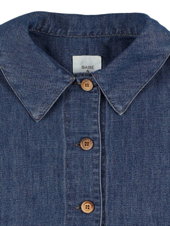 Babe & Tess - Veste en denim de lin et coton