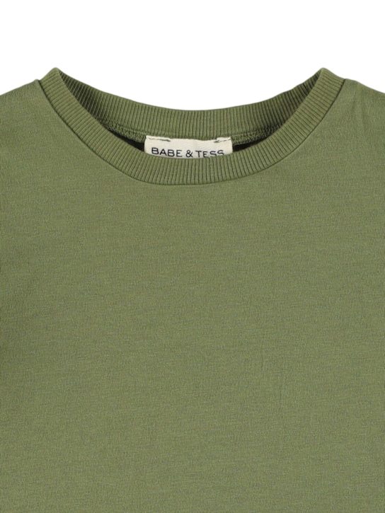 Babe & Tess: Cotton jersey top