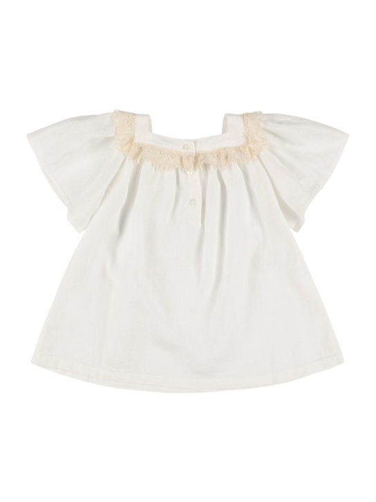 Babe & Tess: Robe en lin mélangé