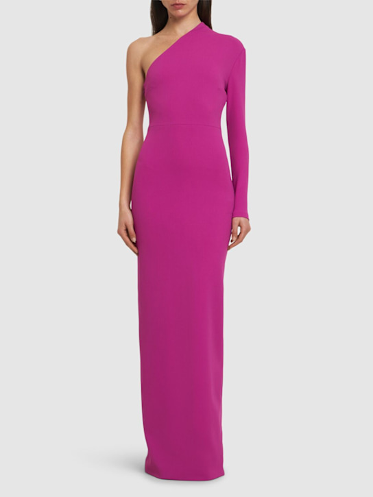 Solace London - Joana crepe knit maxi dress