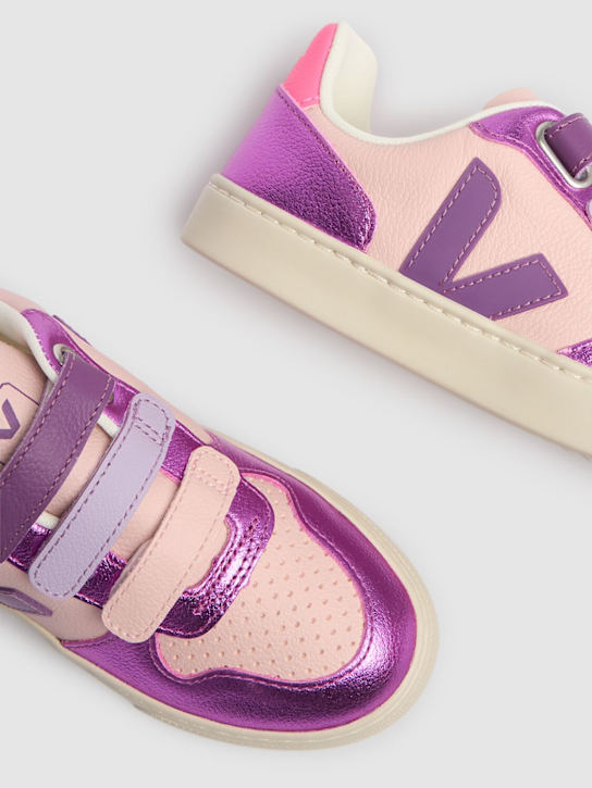 Veja: V10 chrome-free leather sneakers