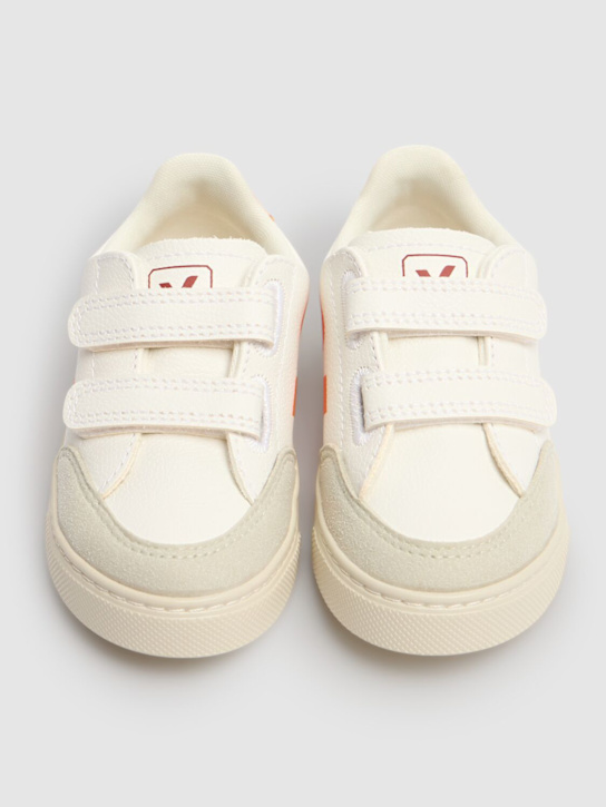 Veja: V-12 chrome-free leather sneakers