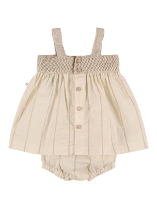 1 + IN THE FAMILY: Robe & protège-couche en coton mélangé
