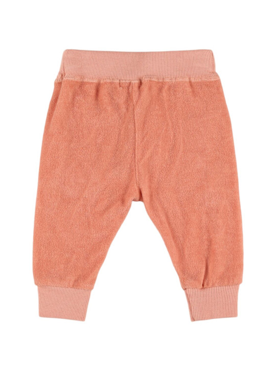 1 + IN THE FAMILY: Pantaloni in spugna di misto cotone