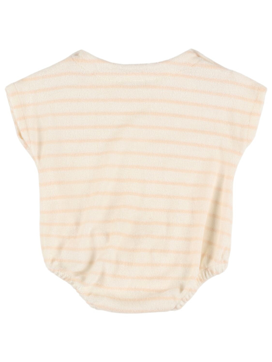 1 + IN THE FAMILY: Body en coton mélangé à rayures