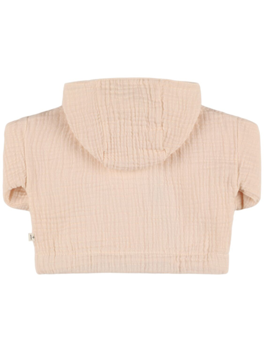 1 + IN THE FAMILY: Sudadera de algodón con capucha