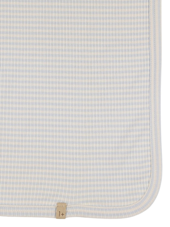 1 + IN THE FAMILY - Linge en mousseline de coton mélangé à rayures