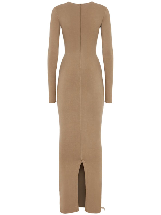 Entire Studios: Vestito lungo con maniche lunghe