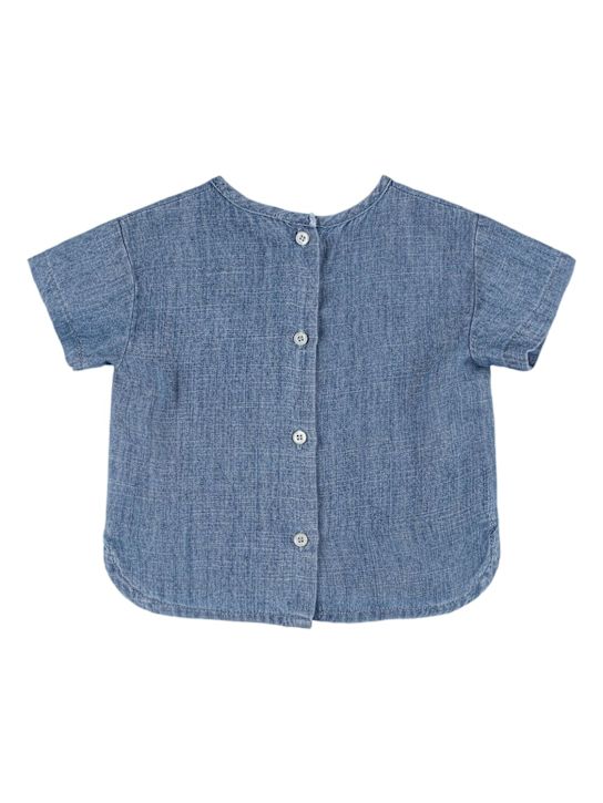 Babe & Tess: Linen & lyocell shirt