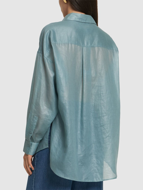 Abadia: Chemise oversize en organza