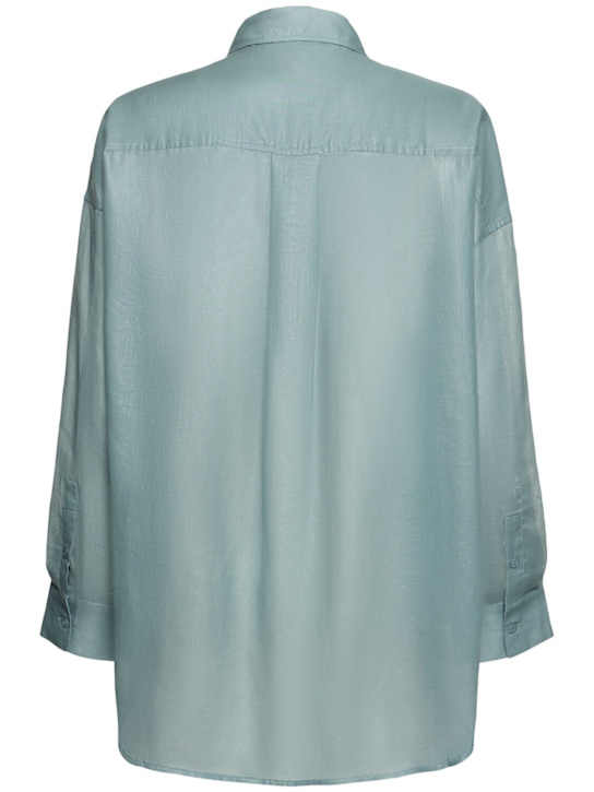 Abadia: Chemise oversize en organza