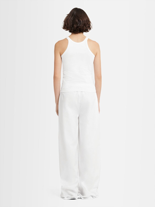 Annagreta: Olimpia cotton twill pants