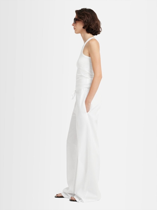 Annagreta: Olimpia cotton twill pants