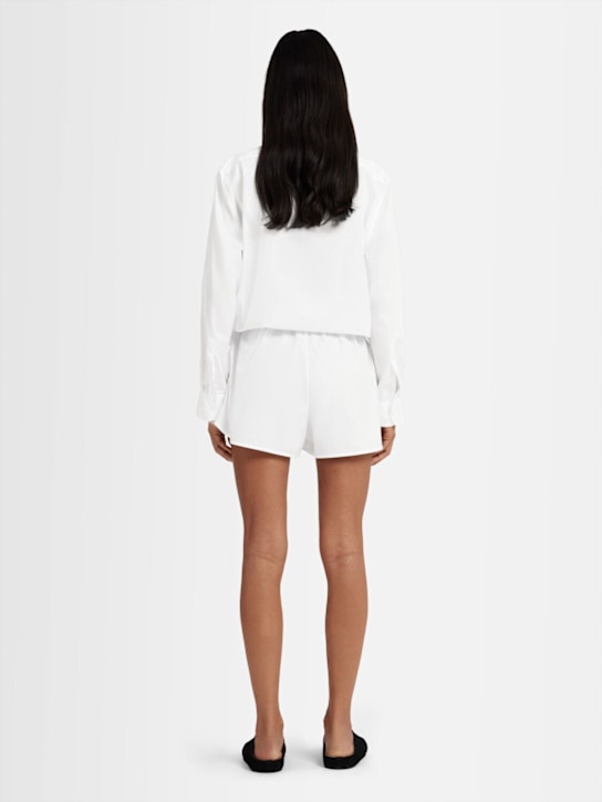 Annagreta: Nina cotton twill shorts