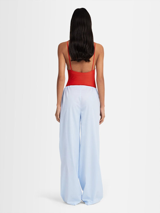 Annagreta: Olimpia cotton twill pants