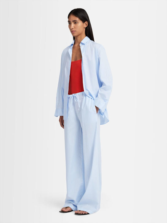 Annagreta: Olimpia cotton twill pants