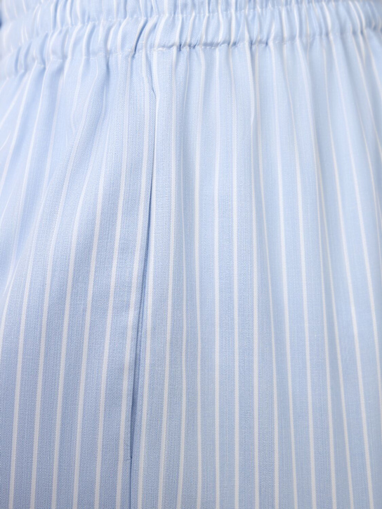 Annagreta: Short en coton sergé Nina