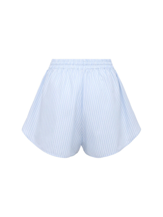 Annagreta: Short en coton sergé Nina