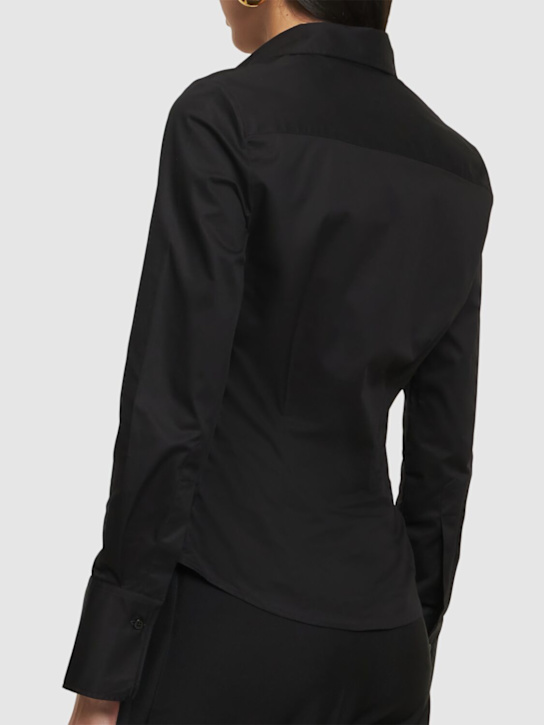 BETTTER: Chemise en popeline de coton mélangé Cascade