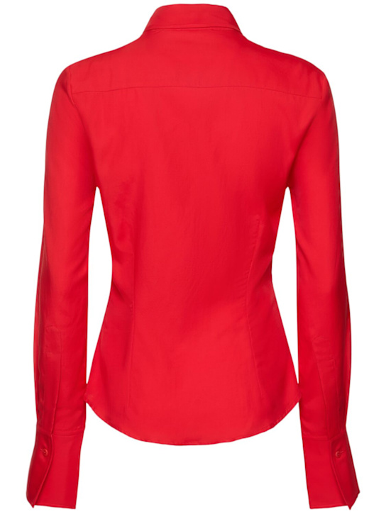 BETTTER: Chemise en popeline de coton mélangé Cascade