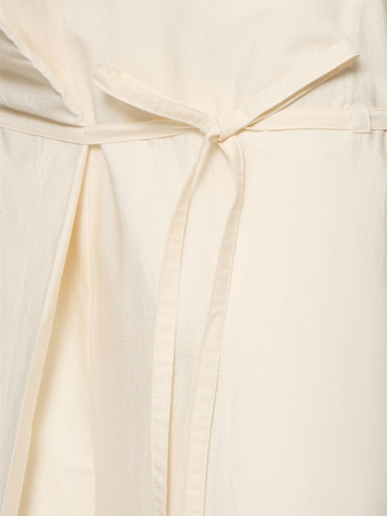 Róhe: Sculptural cotton blend pants