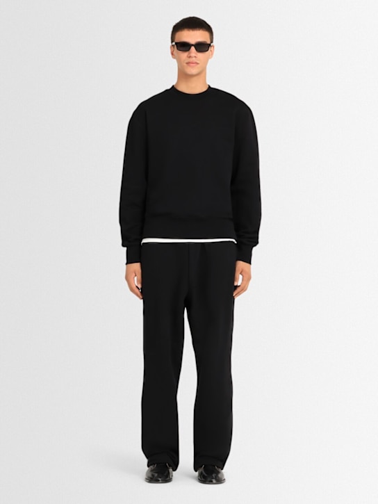 THE CORE: Crewneck cotton sweatshirt