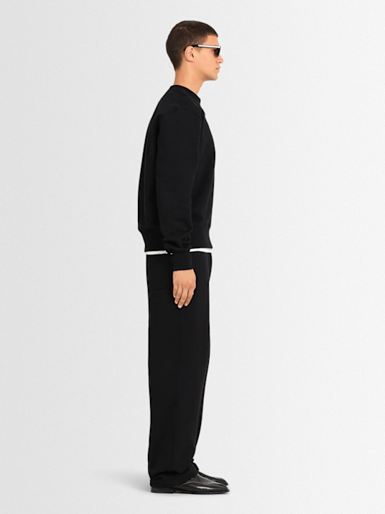 THE CORE: Crewneck cotton sweatshirt