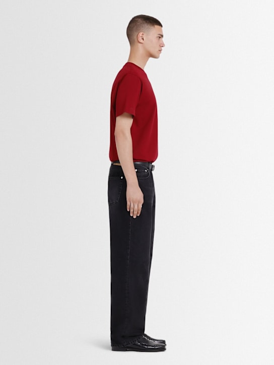 THE CORE: T-shirt en jersey de coton