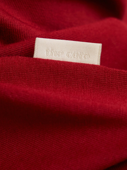 THE CORE: T-shirt en jersey de coton