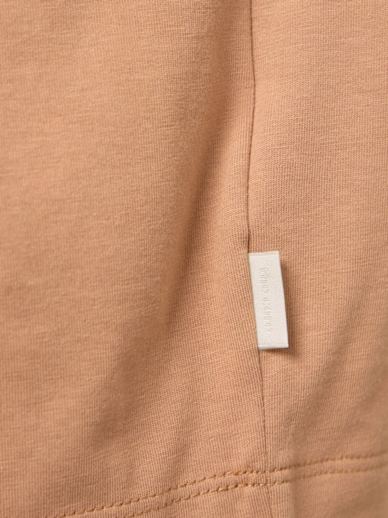 THE CORE: T-shirt en jersey de coton