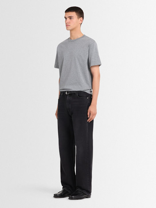 THE CORE: T-shirt en jersey de coton