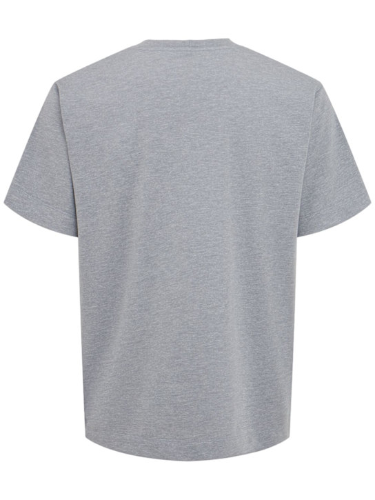 THE CORE: T-shirt en jersey de coton