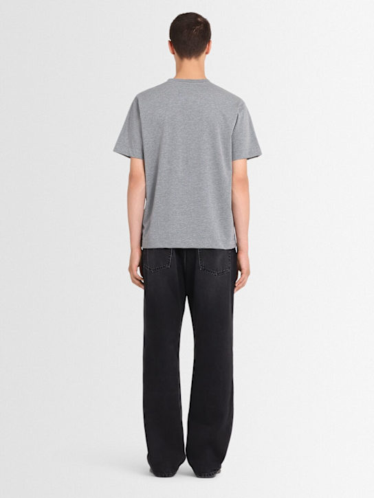THE CORE: T-shirt en jersey de coton
