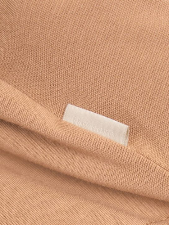THE CORE: Polo à manches longues en jersey de coton