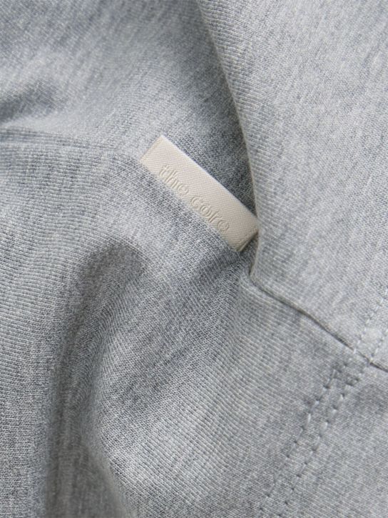 THE CORE: Polo à manches longues en jersey de coton