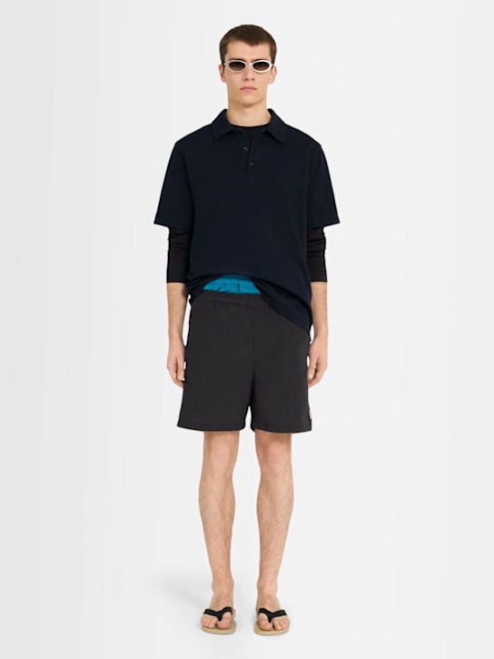 THE CORE - Polo en jersey de coton à manches courtes