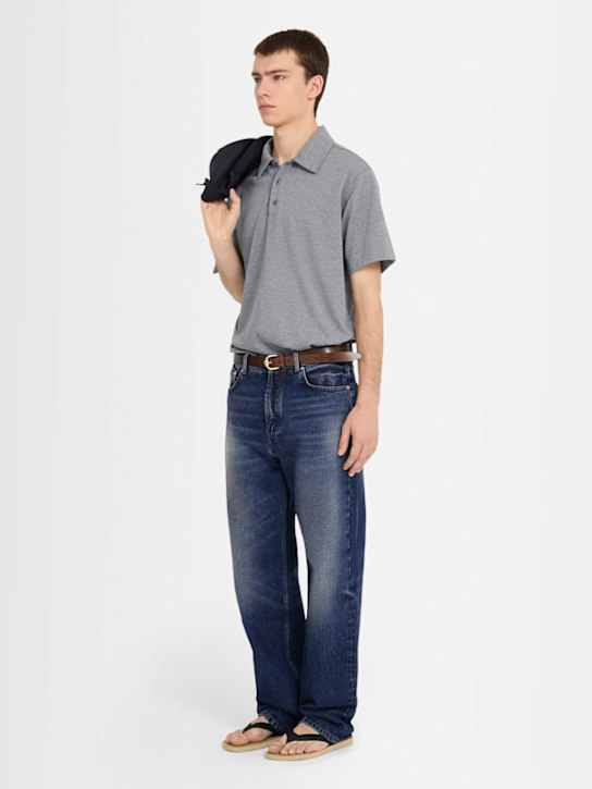 THE CORE: Polo de algodón jersey