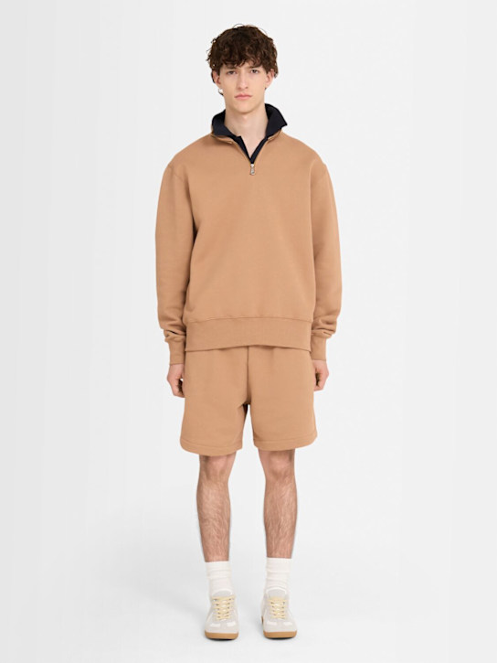THE CORE - Half-zip cotton sweatshirt