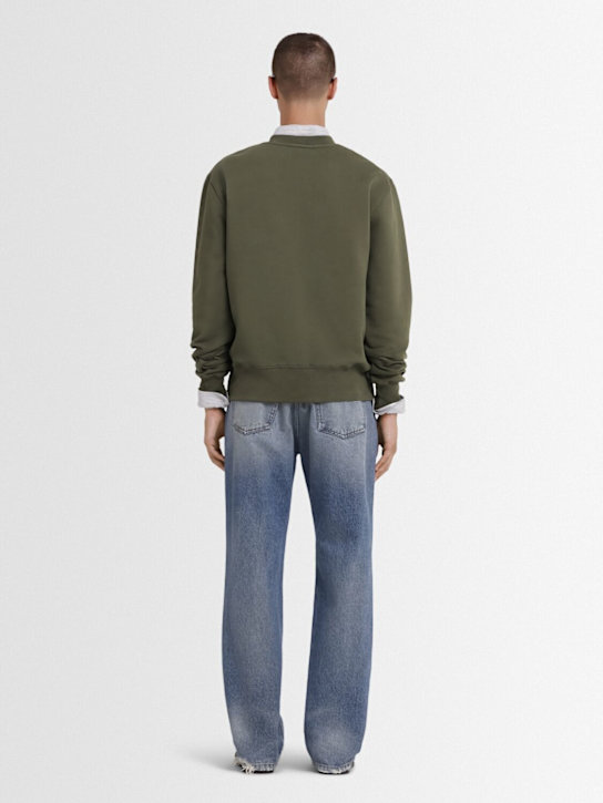 THE CORE: Crewneck cotton sweatshirt