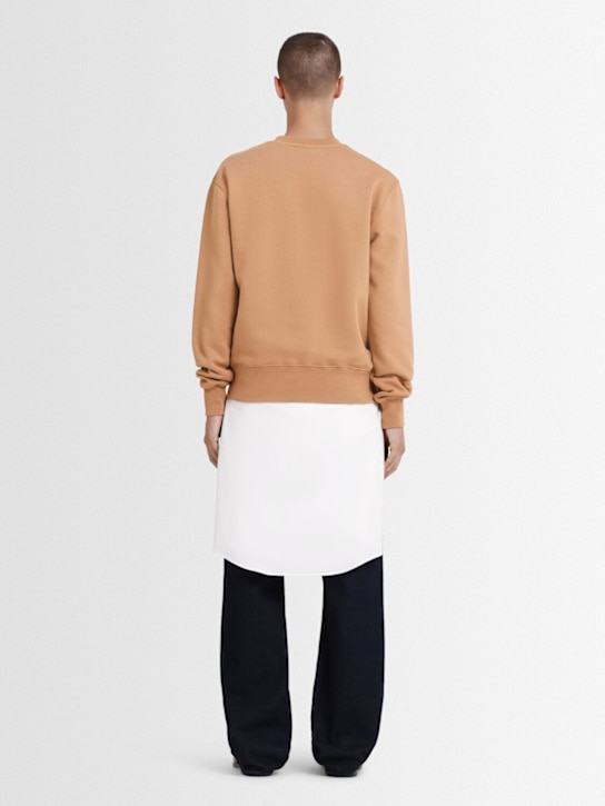 THE CORE: Crewneck cotton sweatshirt
