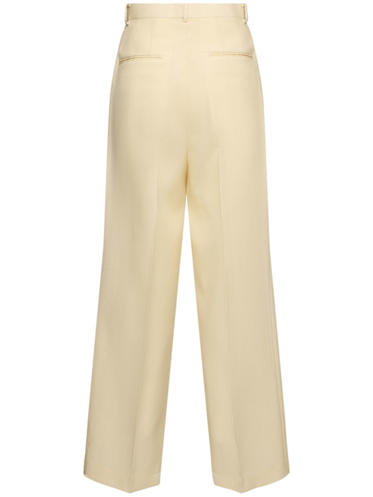 Auralee: Pantalones de lana y mohair