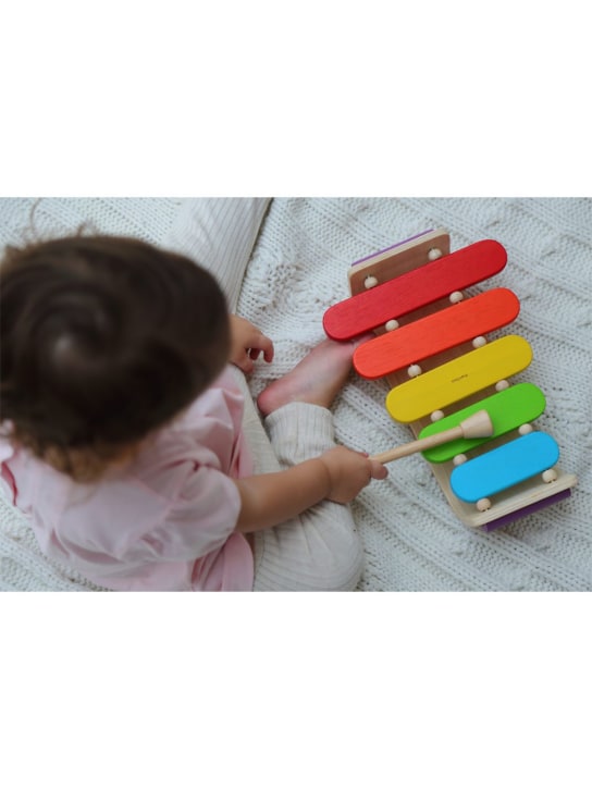 PlanToys - Xilofono ovale arcobaleno