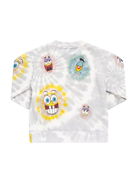 Stella McCartney Kids: Sweat-shirt en coton imprimé à col ras-du-cou