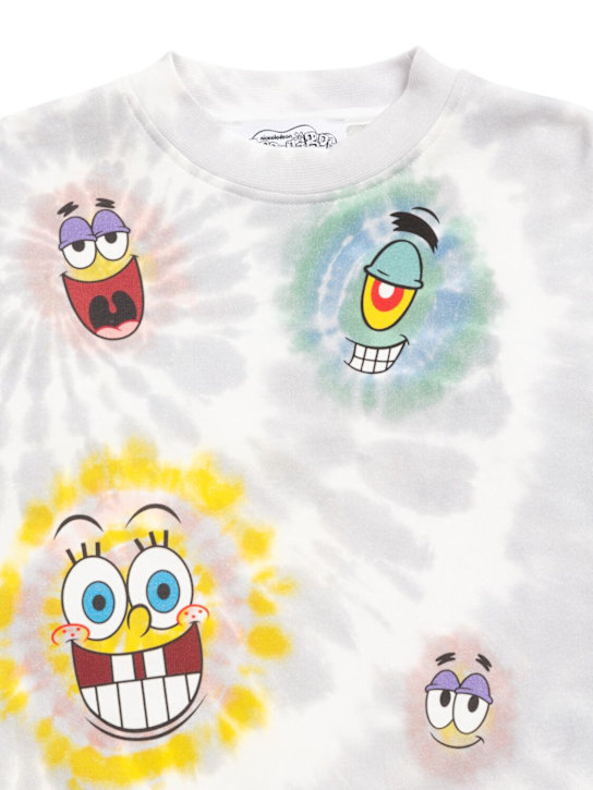 Stella McCartney Kids - Sweat-shirt en coton imprimé à col ras-du-cou